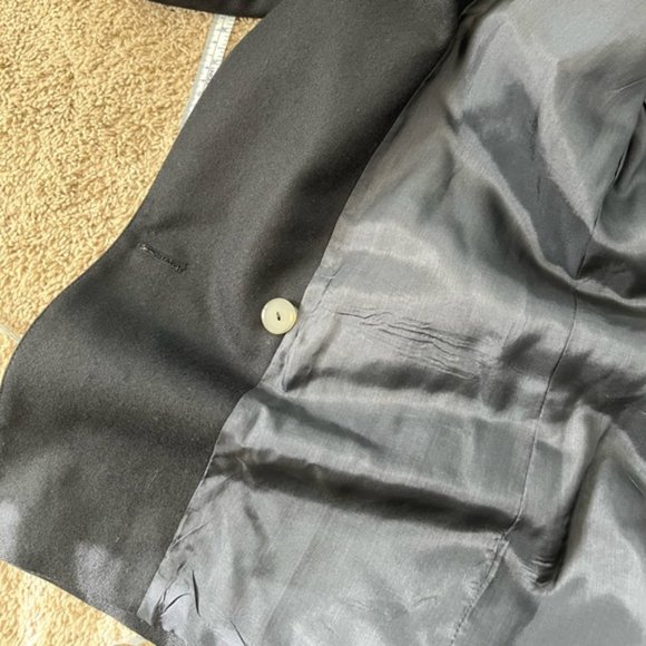 Vintage Double Breasted Wool Tailored Blazer - Picture 11 of 15